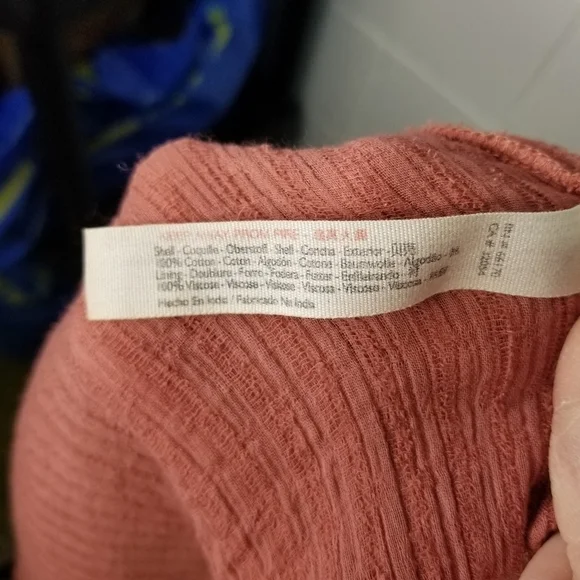 Free People angel flutter cross tie gauzy short sleeve top - Picture 11 of 14